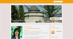 Desktop Screenshot of cdu-myk.de