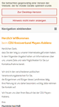 Mobile Screenshot of cdu-myk.de